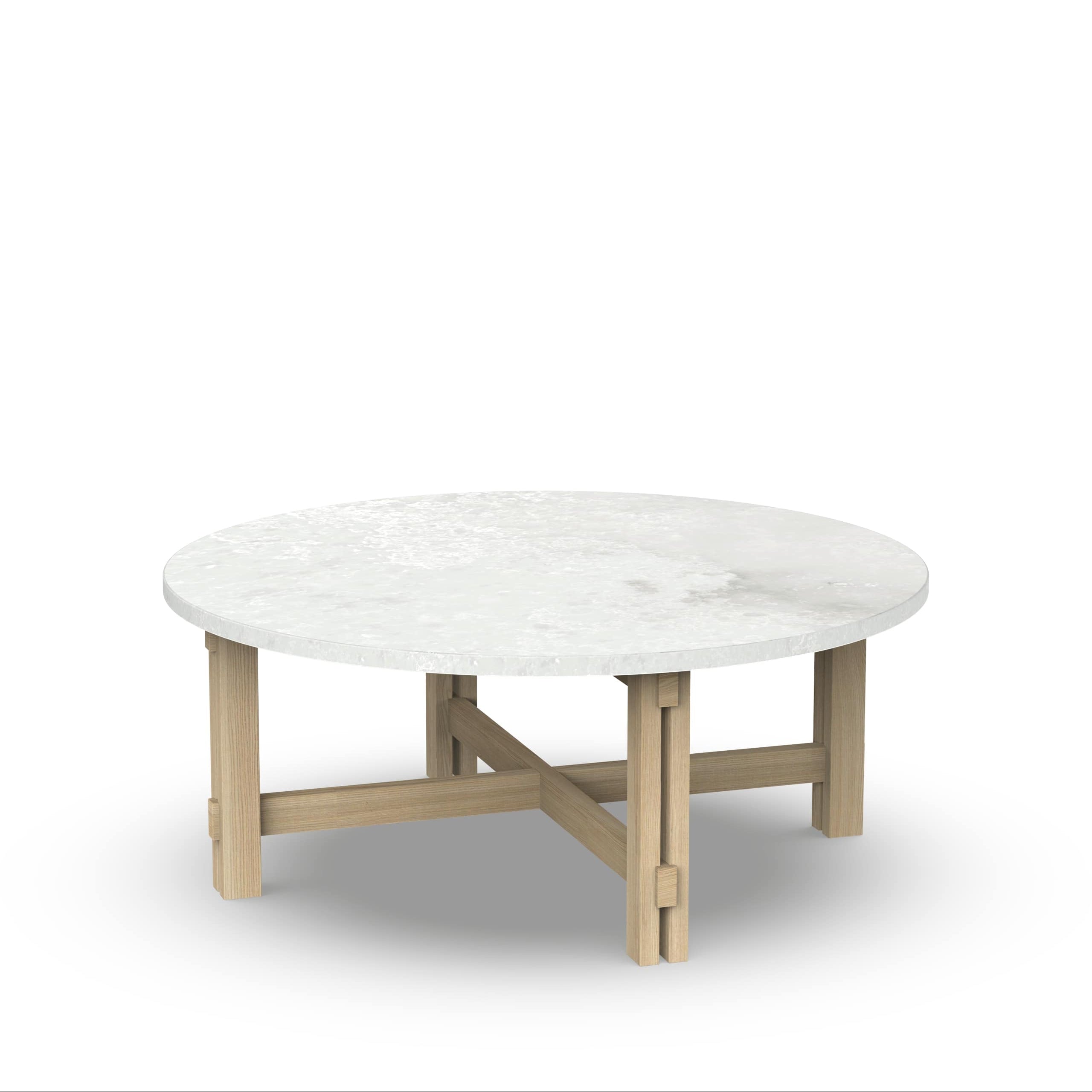 sofabord med marmorplade