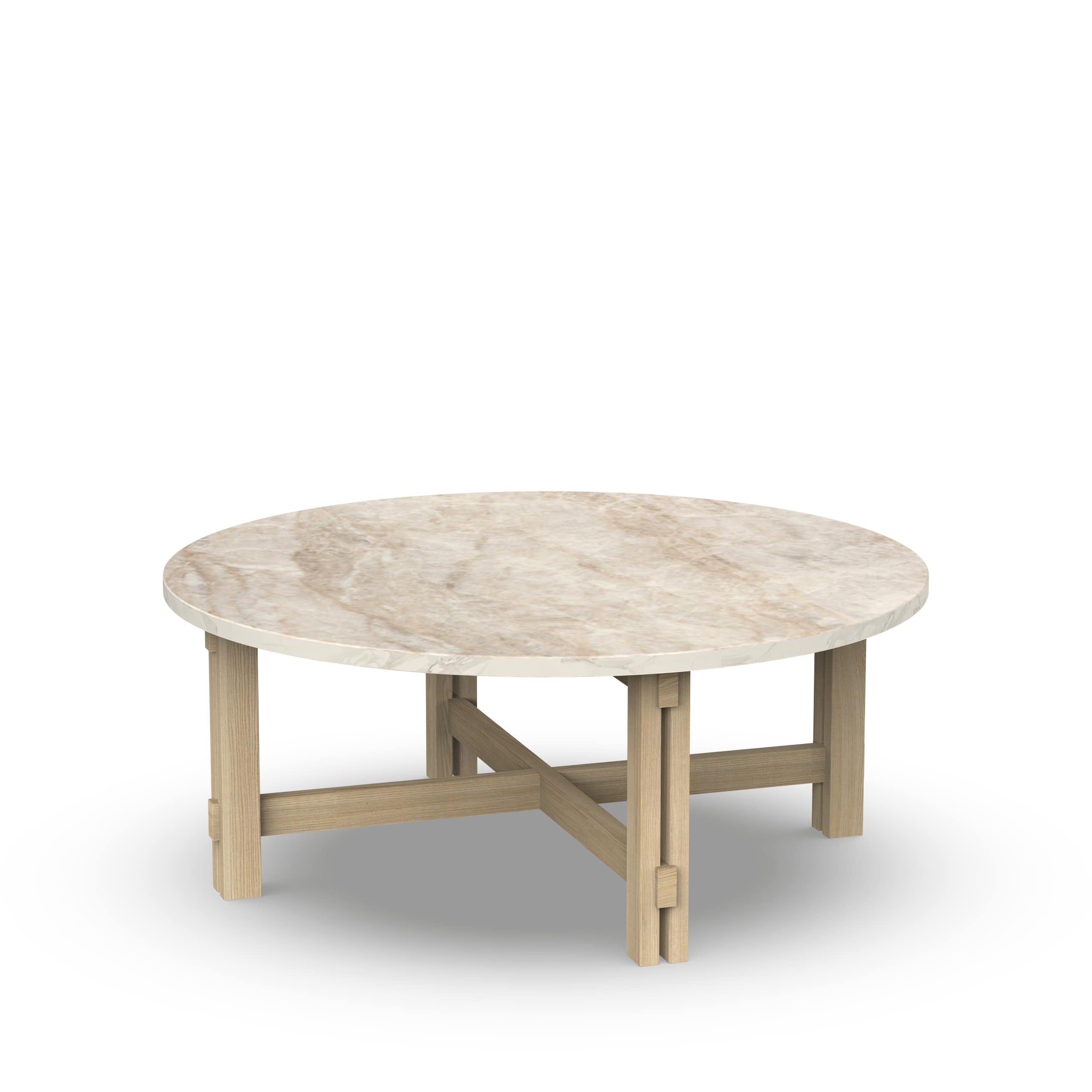 sofabord med marmorplade