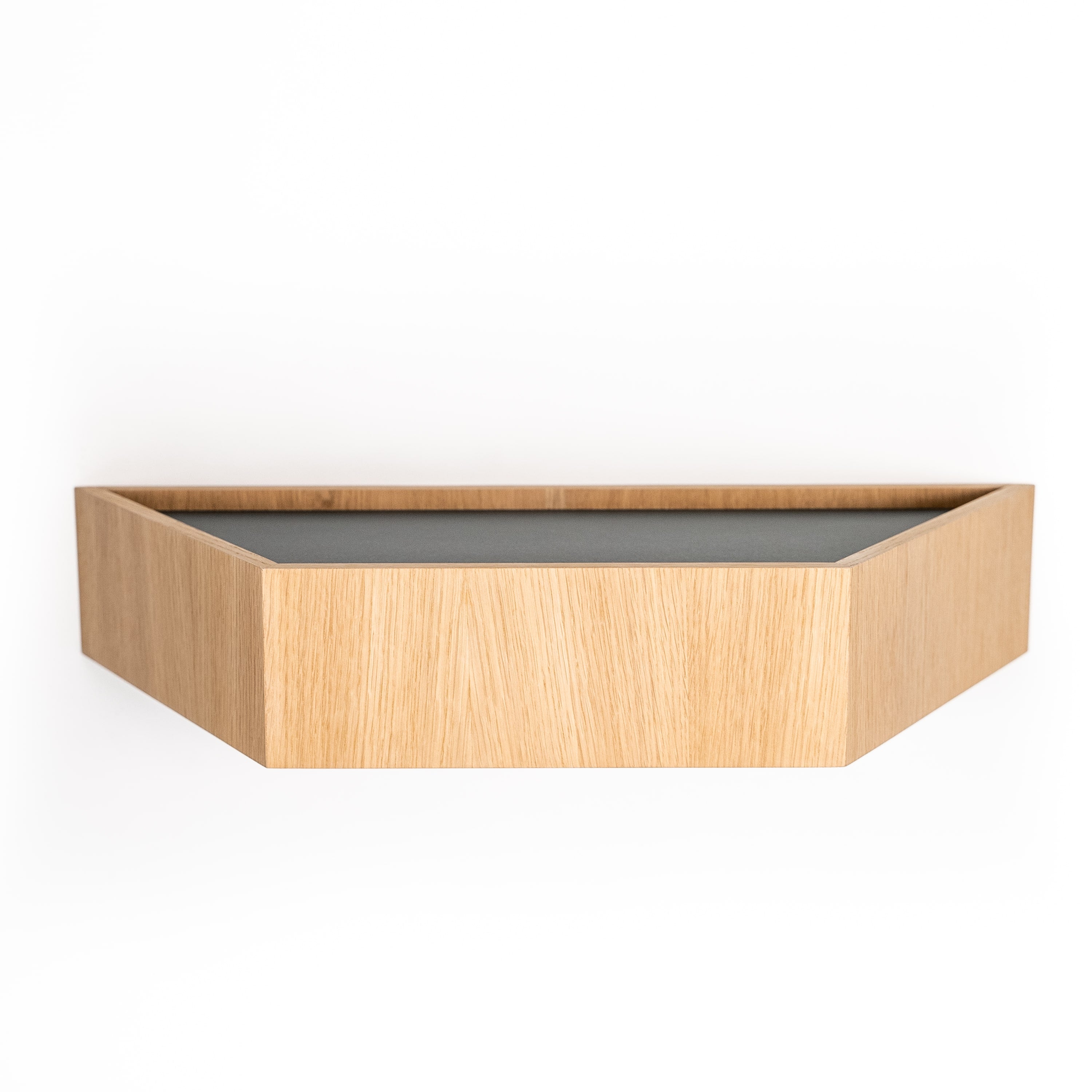 Hexagon hat shelf PJ5 - Wooden edition