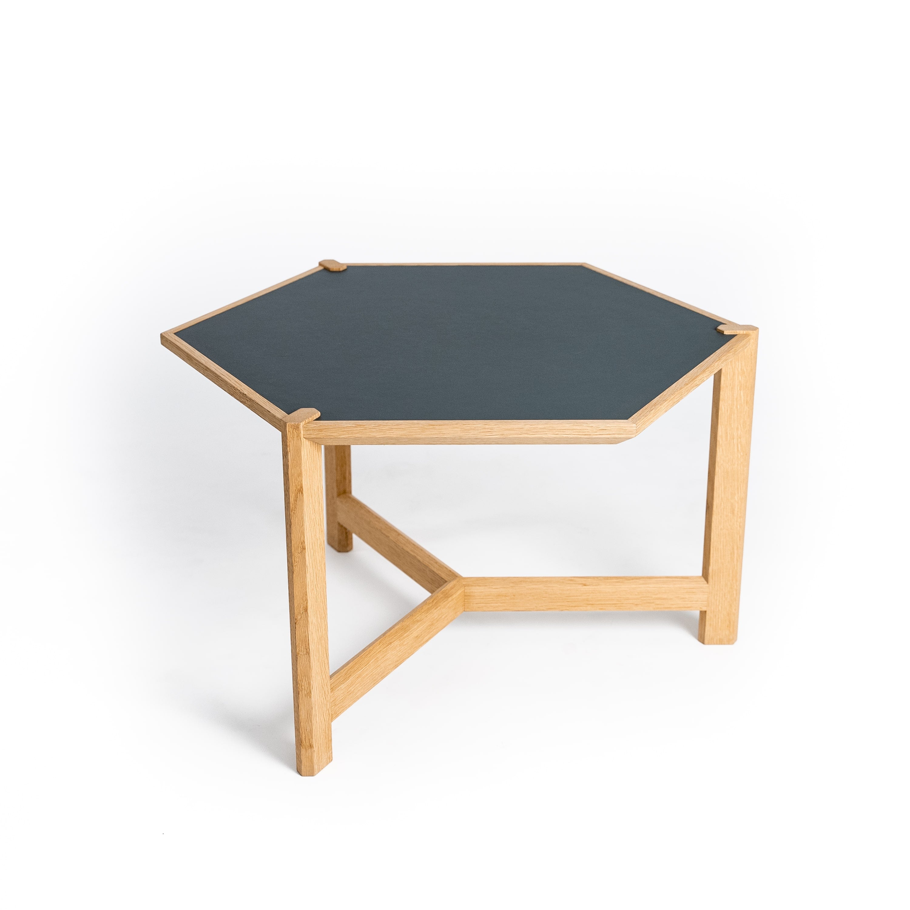 Hexagon coffee table PJ1 - Wooden edition