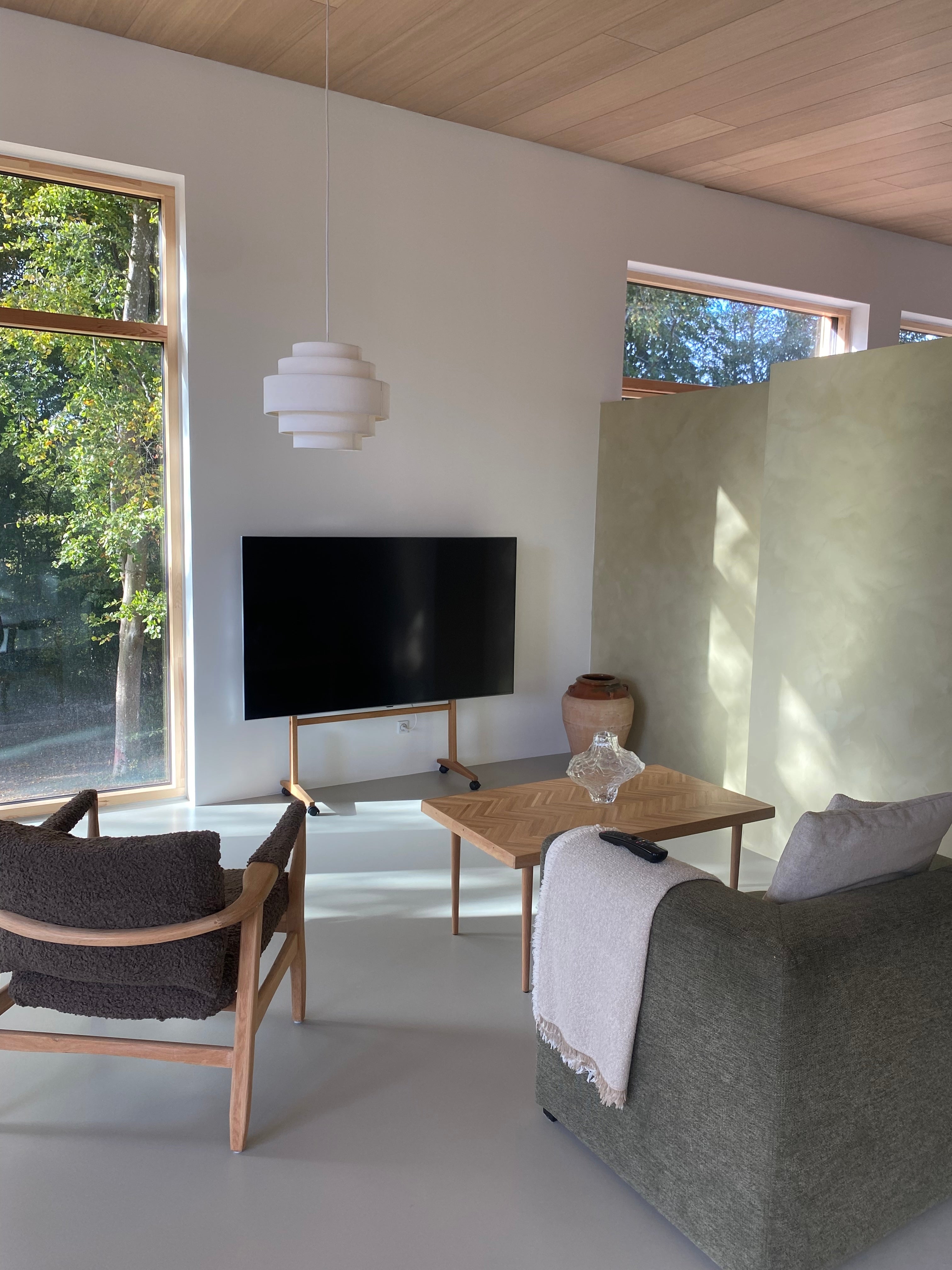 SIKA TV Stand with wheels from Kristian Juul