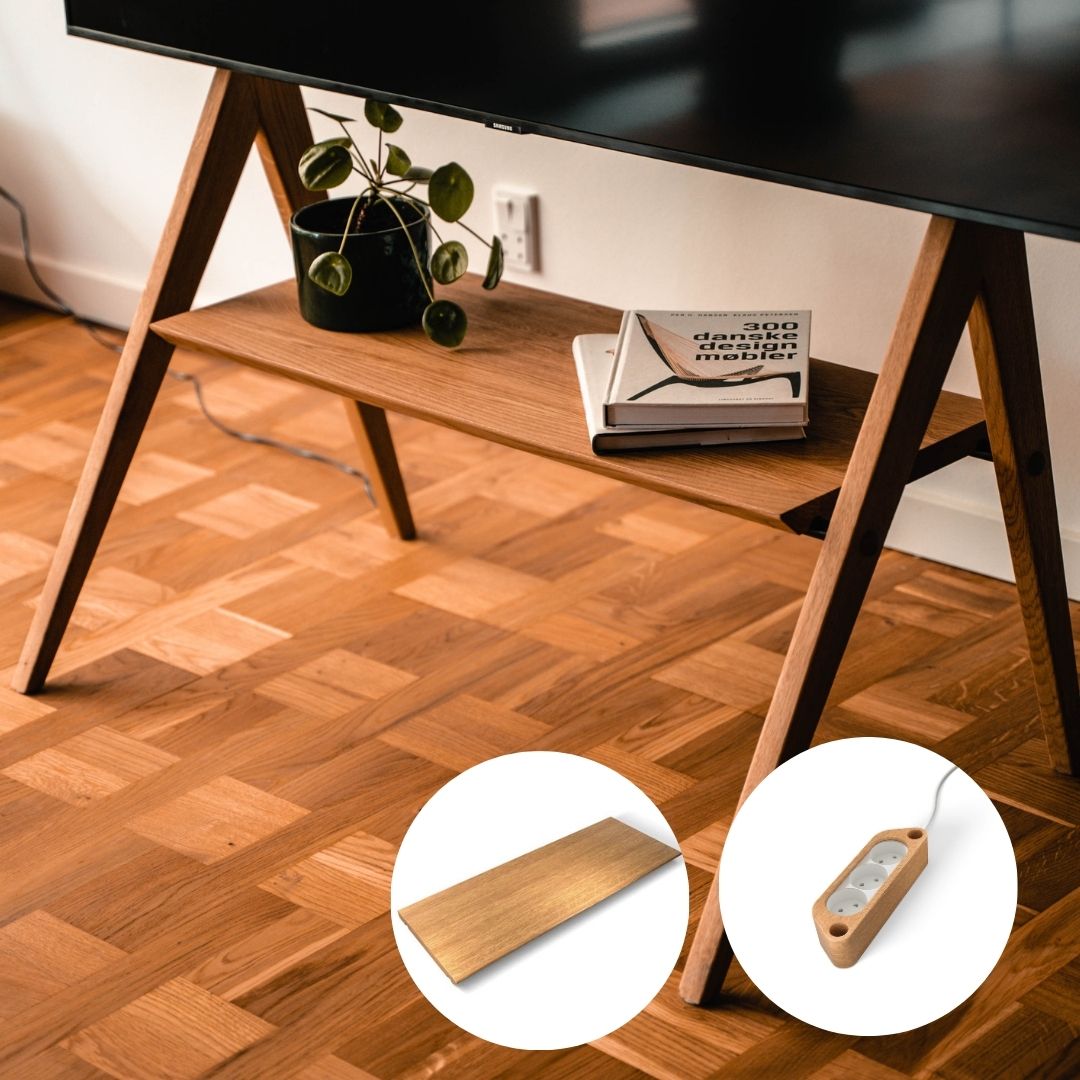 Bundle med KAYA stikdåse og hylde