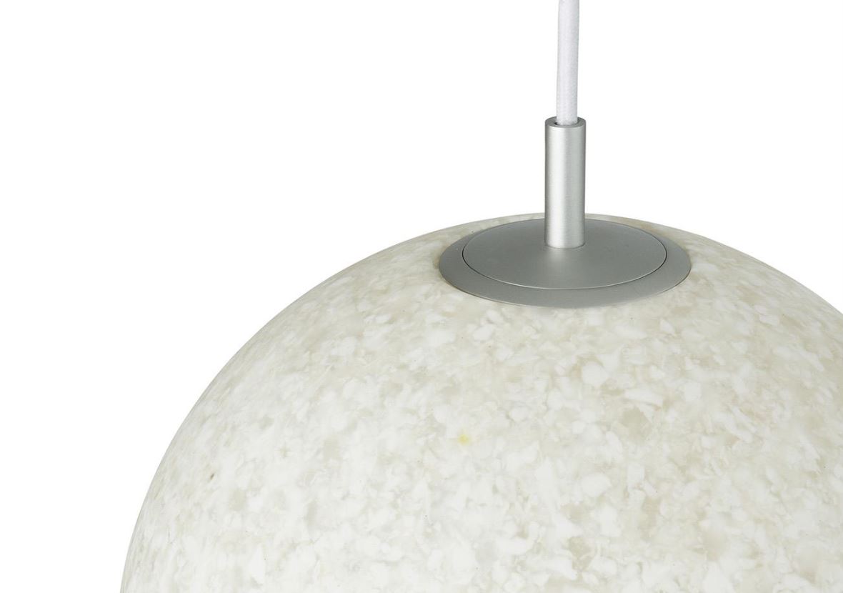 Zoom in på loftlampe