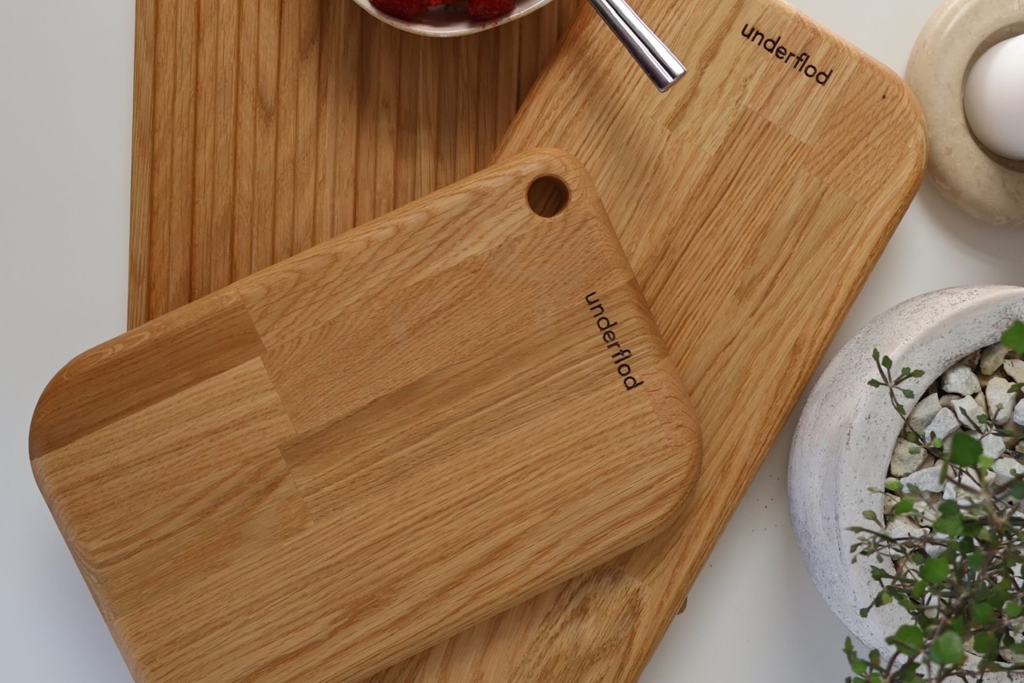 Tapasbrætter fra Underflod i træ