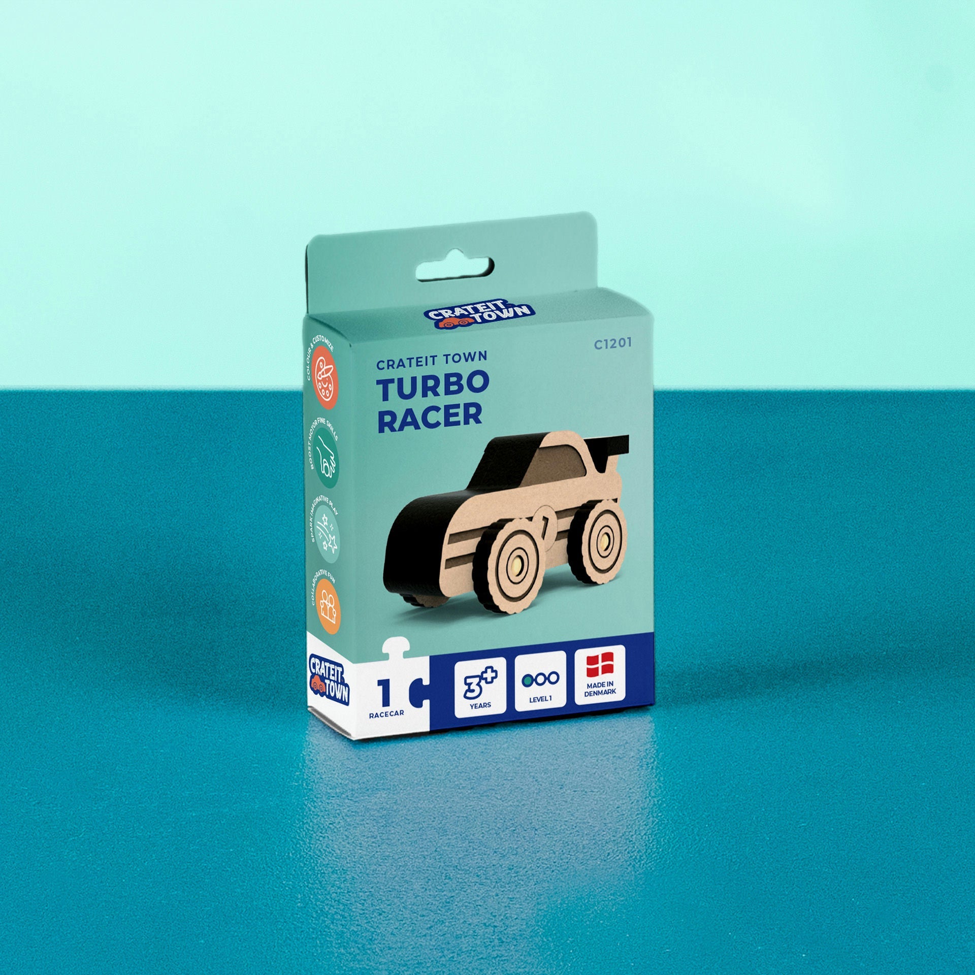 pakke af Turbo racer fra Crateit