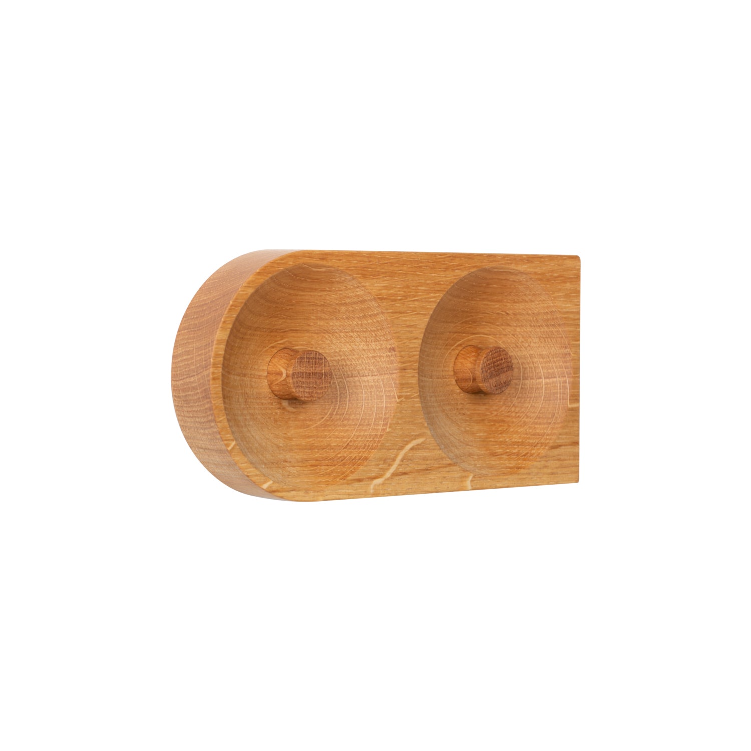 Knagerække i egetræ