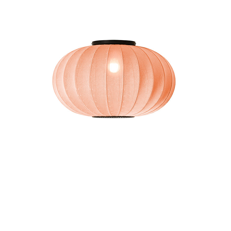 Loftlampe i coral med sort