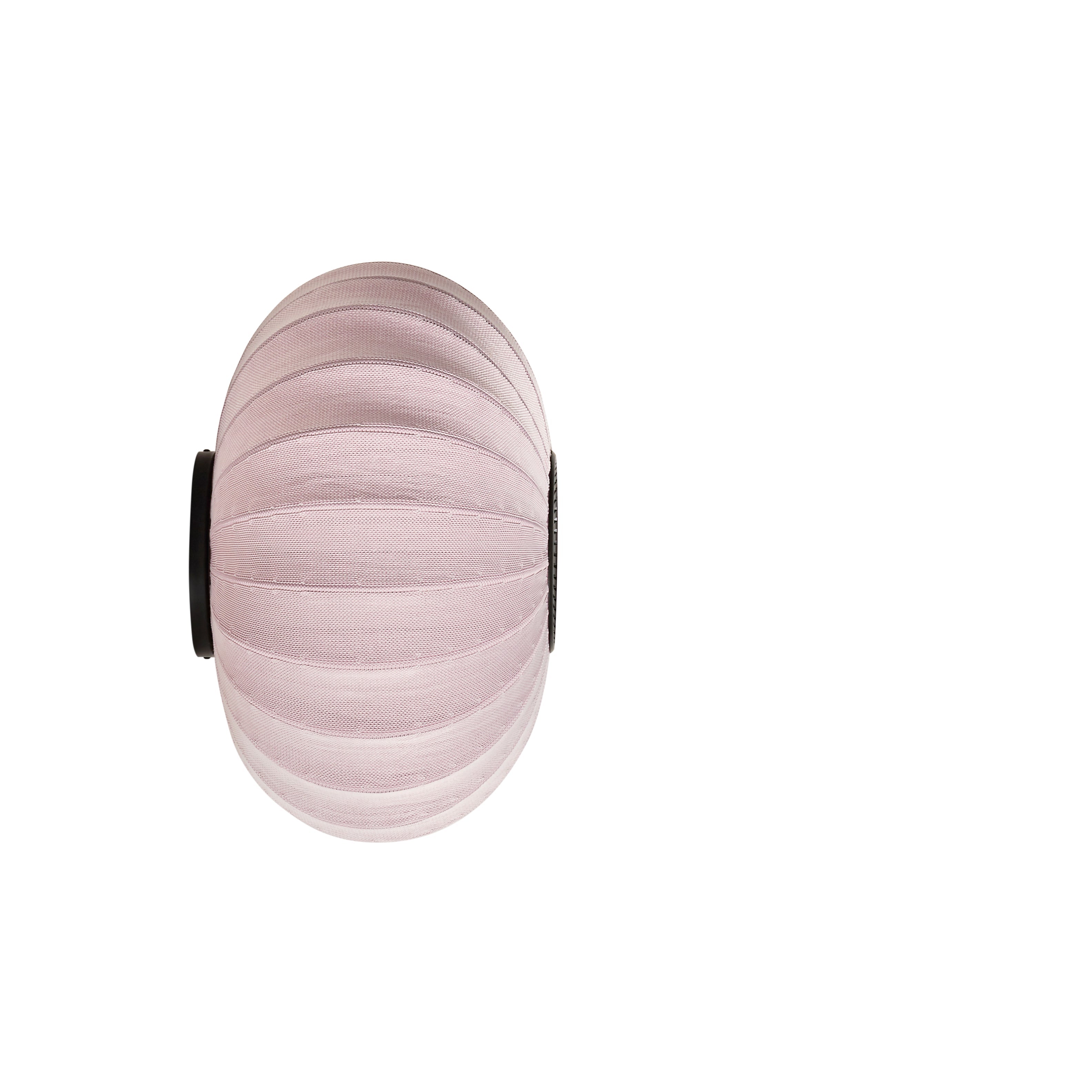 Lampe fra siden af med sorte detaljer