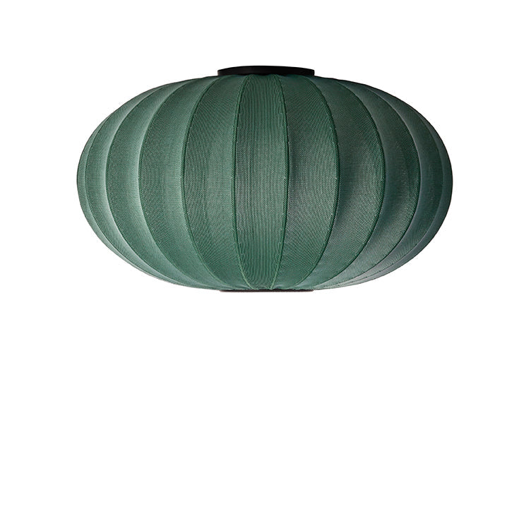 Loftlampe i grøn / sort