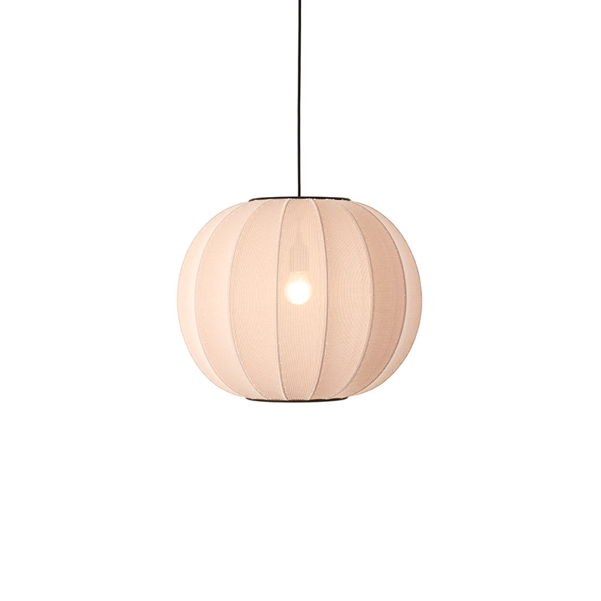 Loftlampe i sandfarvet