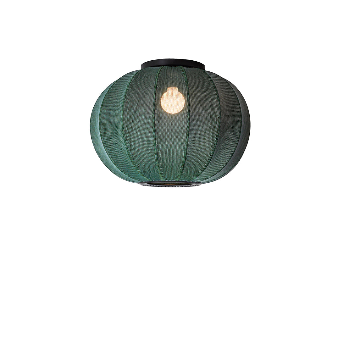 Loftlampe uden ledning i grøn