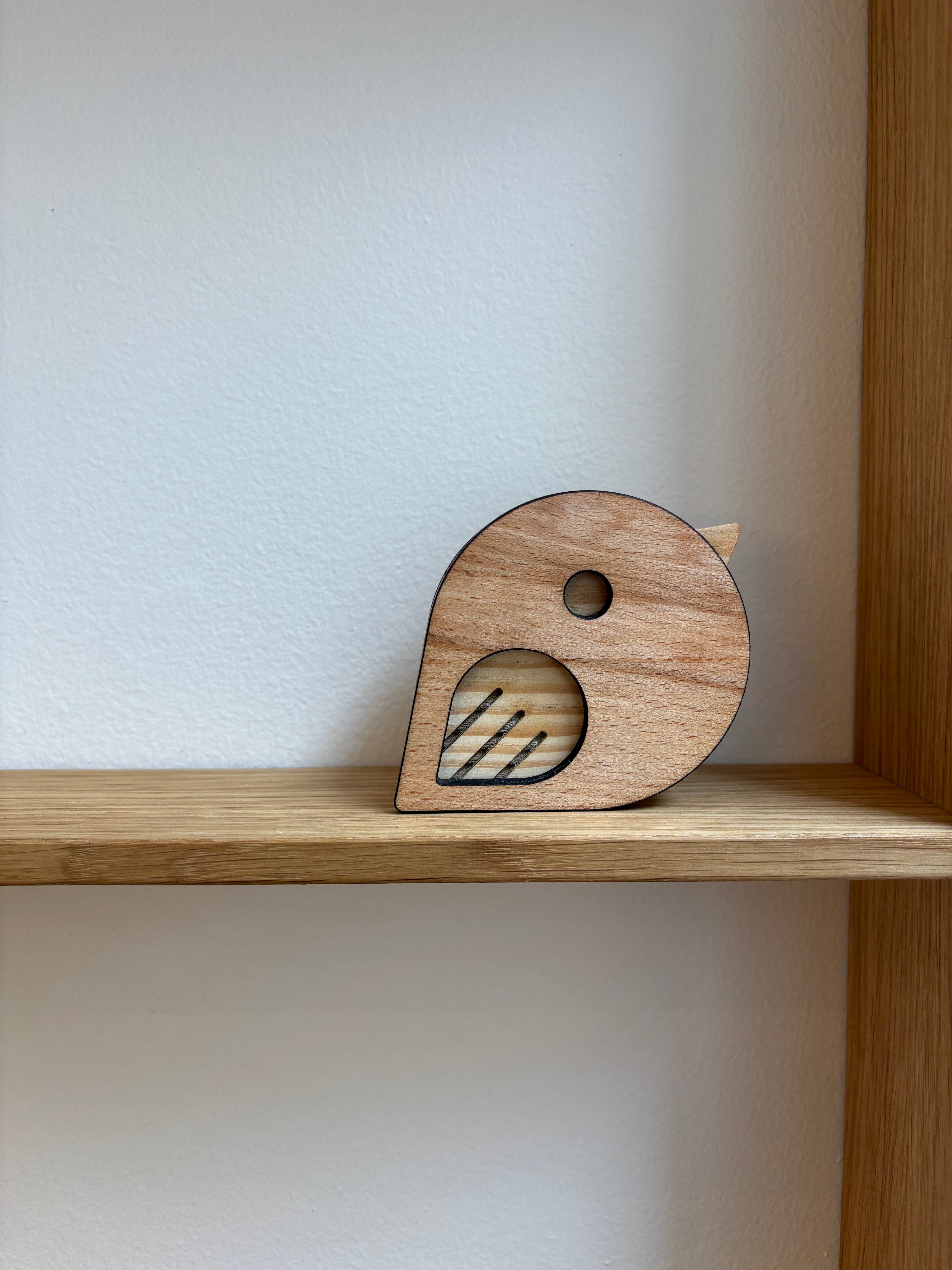 Træfugl der kan vippe