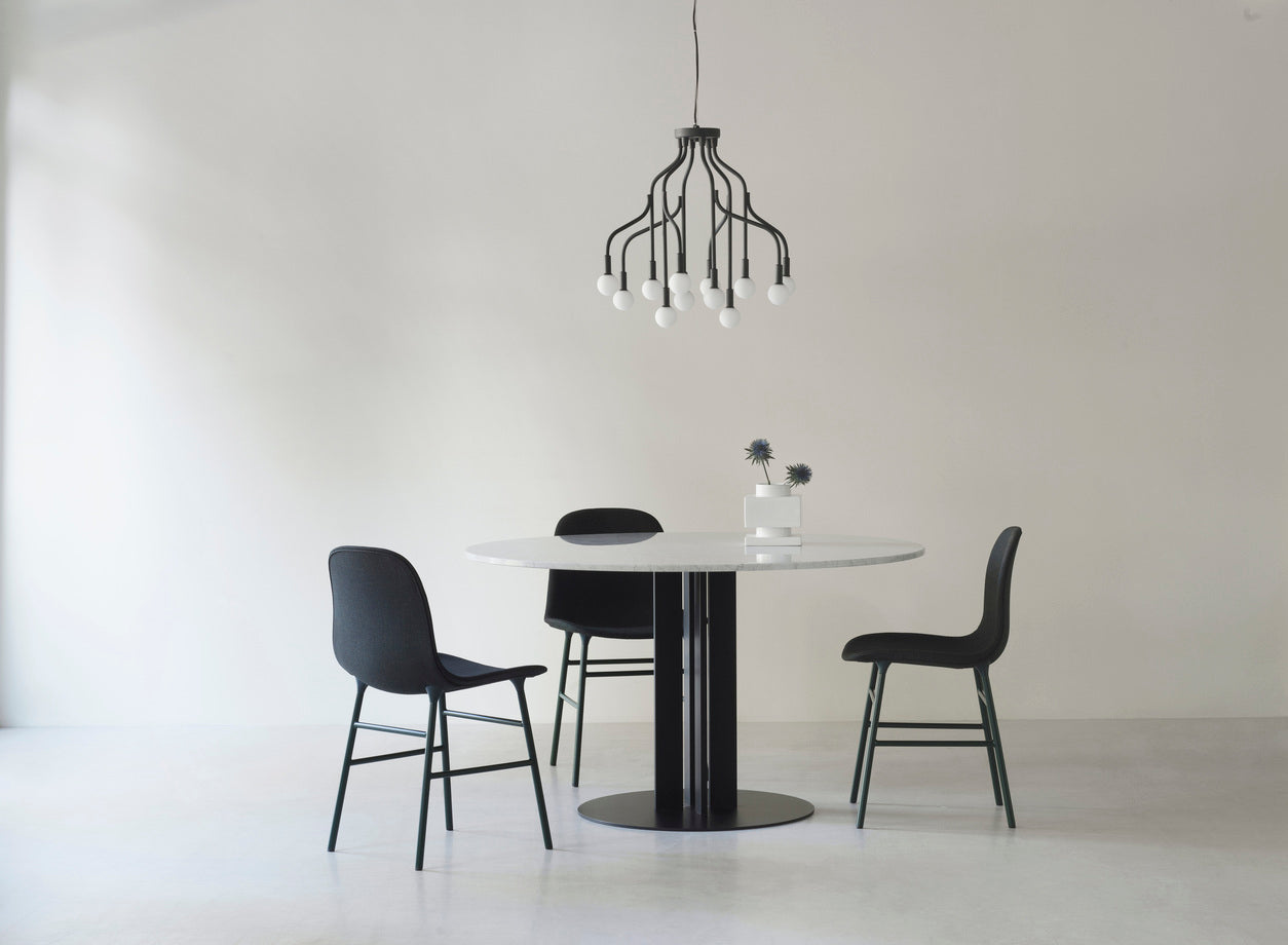 Scala Table White Marble Ø130 - Normann Copenhagen