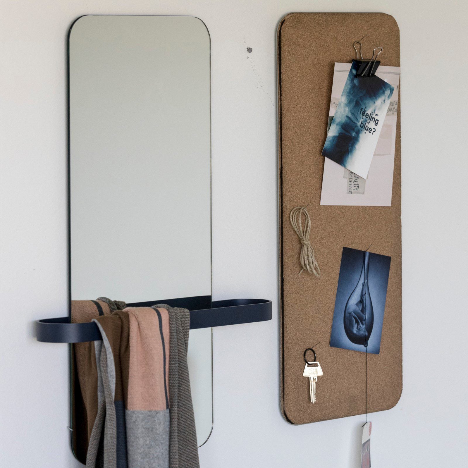 Spejl med knage fra DesignBite (RestpartI)