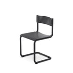 Frisvinger stol i sort uden armlæn