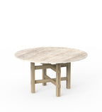 Rundt spisebord i natursten Ø159 - Don't Waste Tomorrow