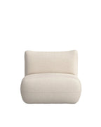 Arnau loungestol i bulche beige