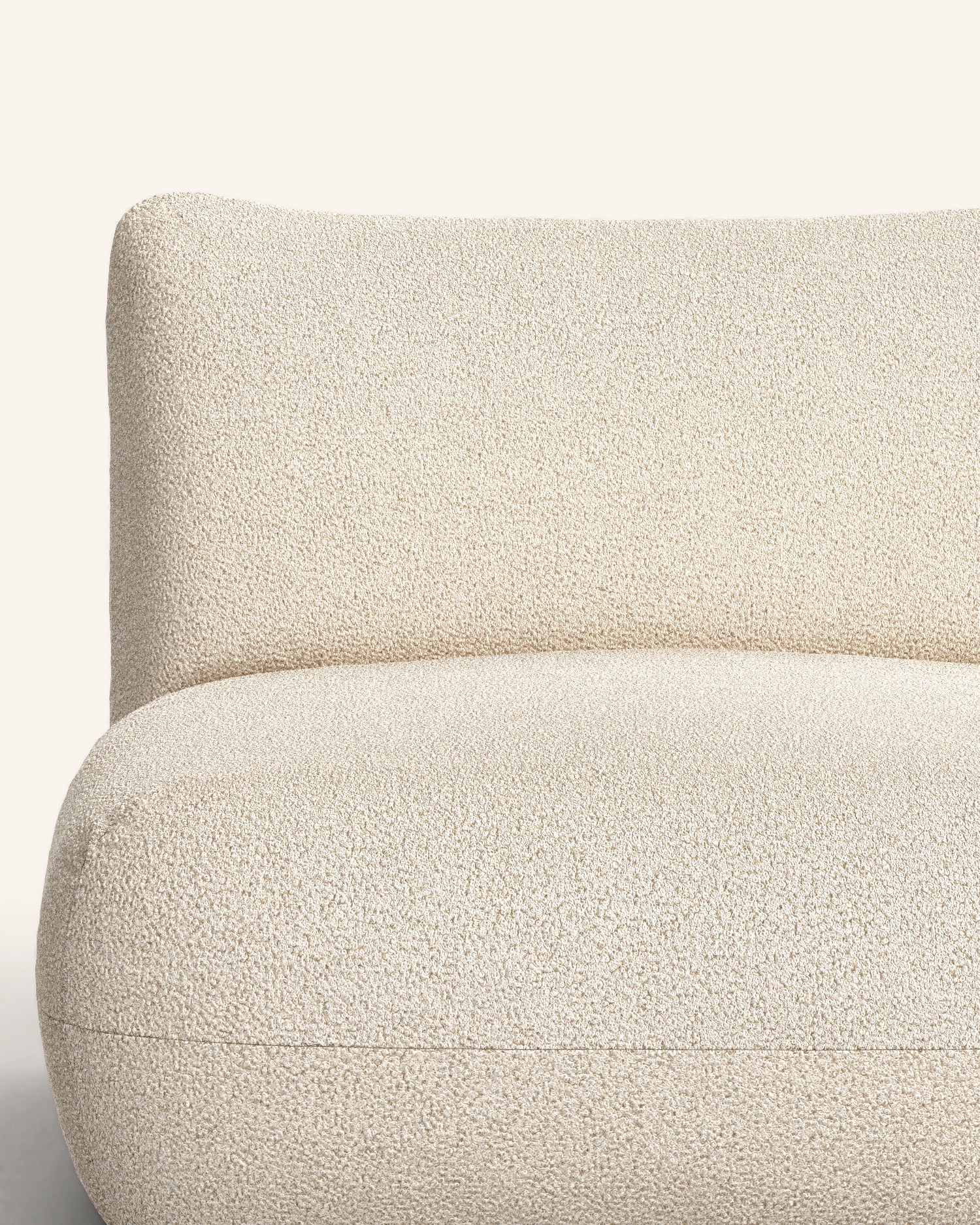 Arnau loungestol i beige