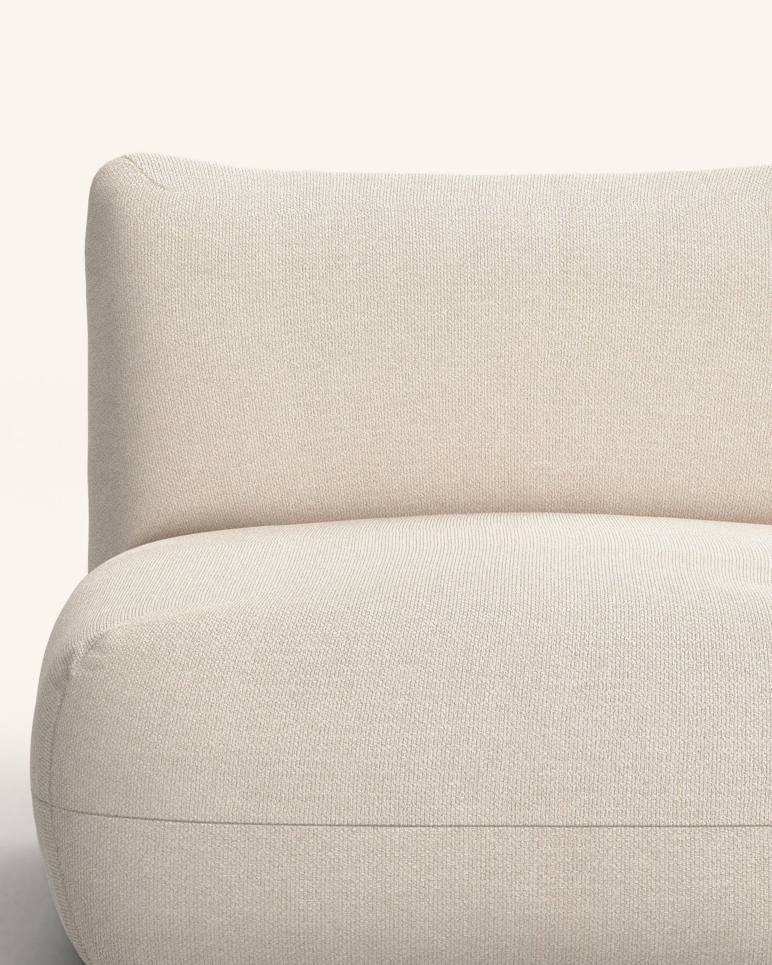 Arnau loungestol i beige