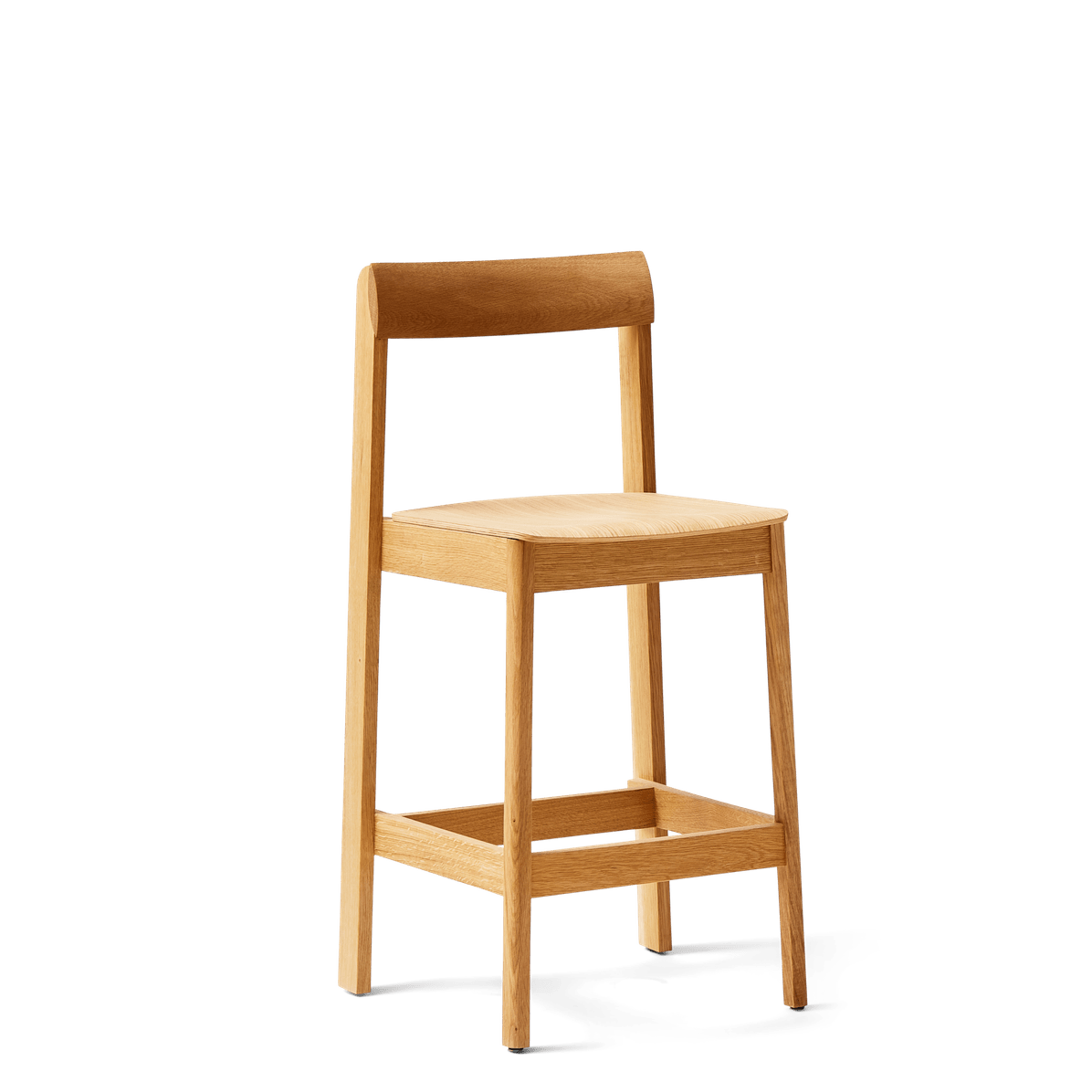 Blueprint barstol 65 i egetræ - Form & Refine