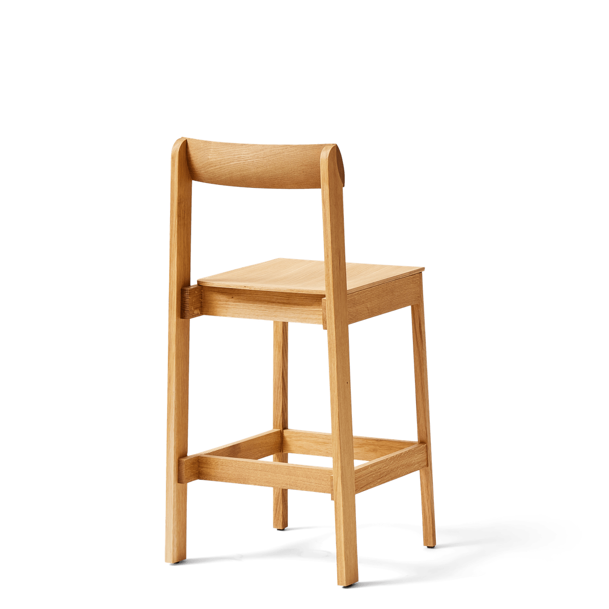 Blueprint barstol 65 i egetræ - Form & Refine