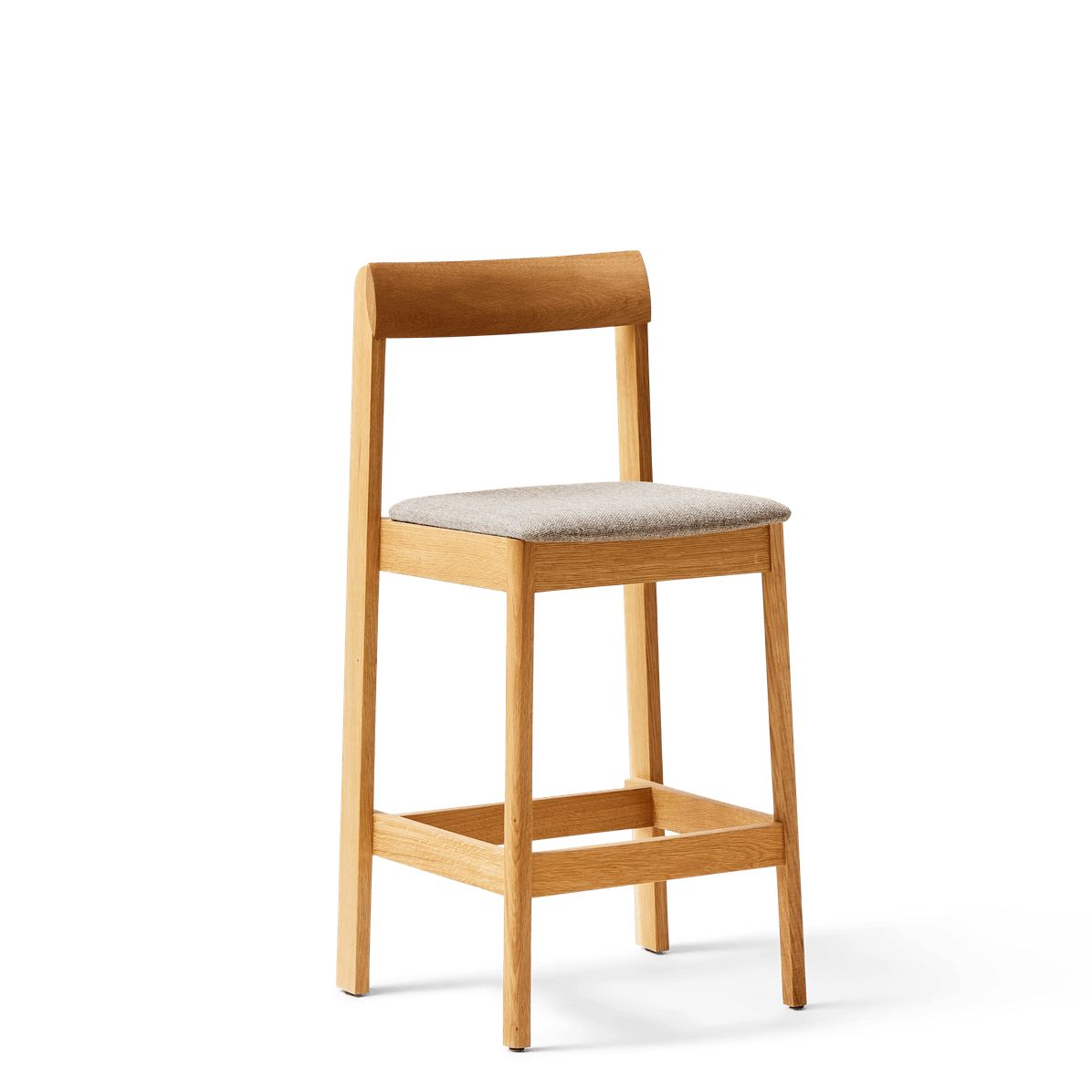 Blueprint barstol 65 i egetræ - Form & Refine