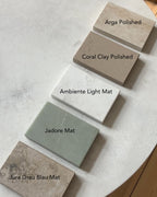 Marmor prøver af alle varianter