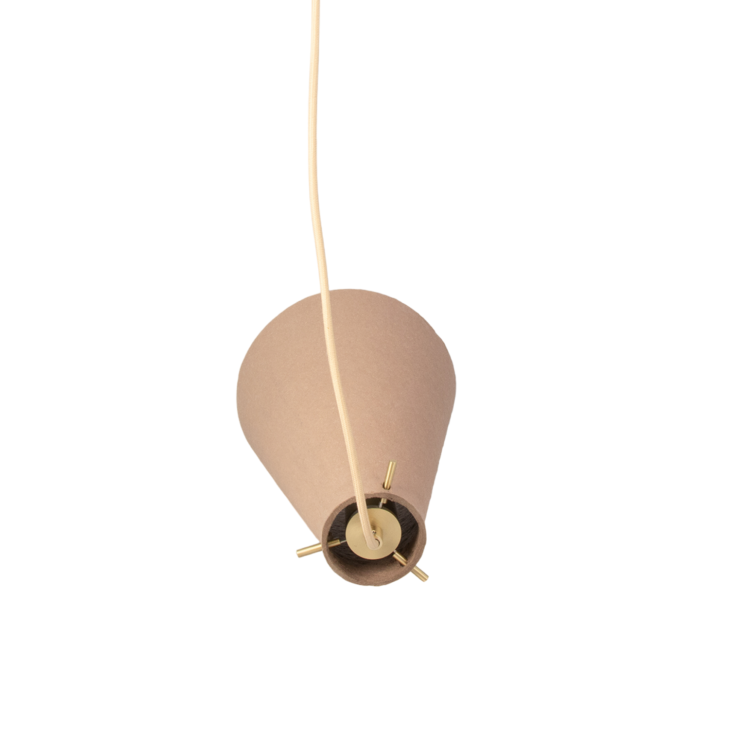 Loftlampe set fra oven
