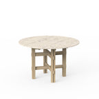 spisebord med marmorplade