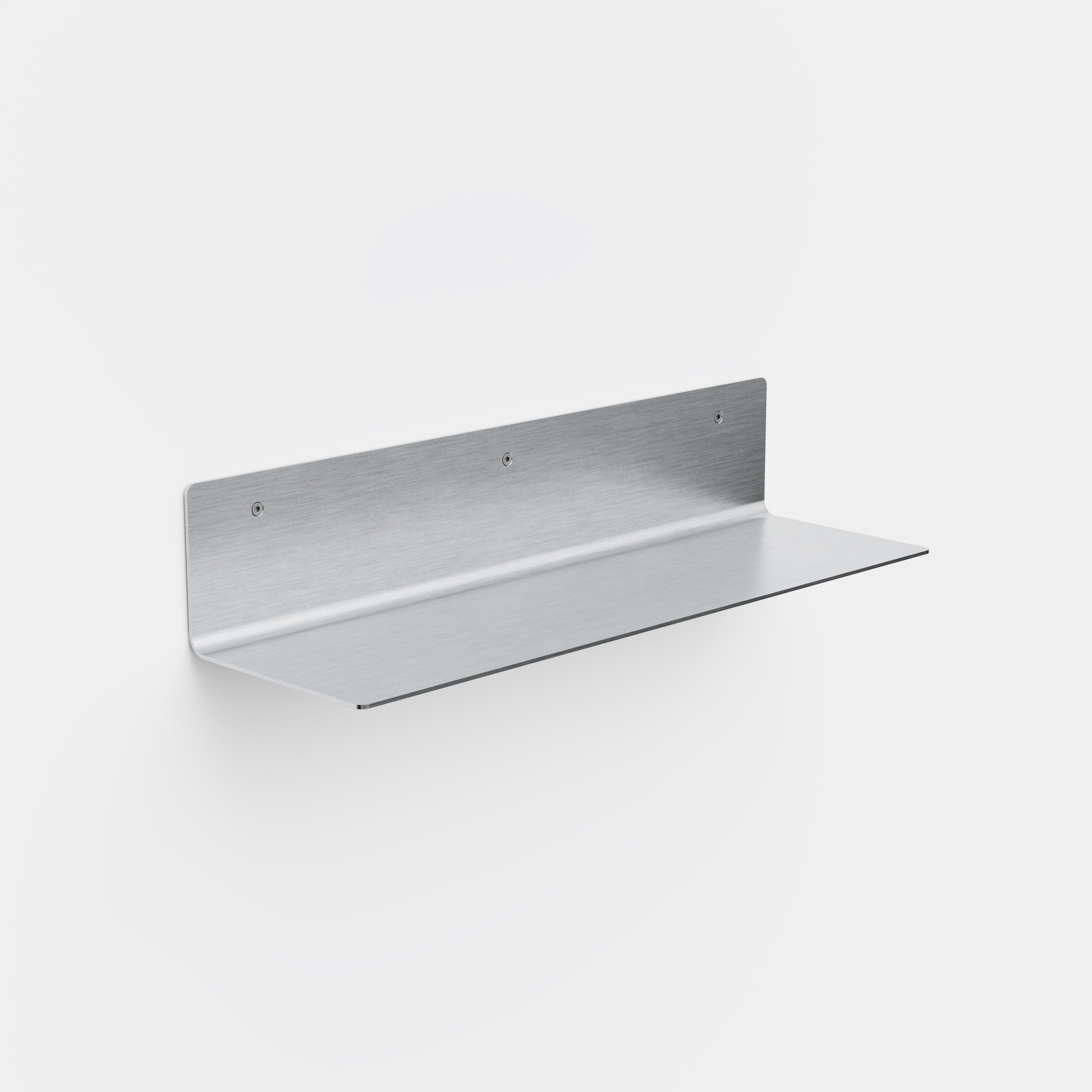 EDGE_01 - Svævehylde i aluminium 40cm