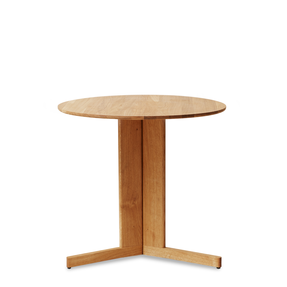 Trefoil rundt bord i træ Ø75 - Form & Refine