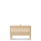 Opbevaringsbæk i lys træ