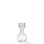 Karaffel i klar glas