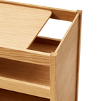 Journal opbevaringsbord i egetræ - Form & Refine