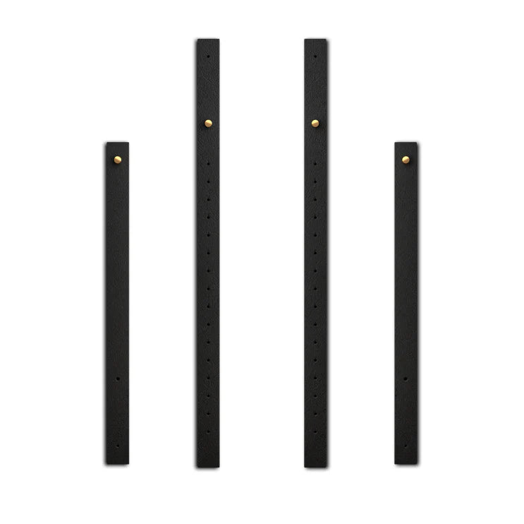 Konsolophæng til tv i sort