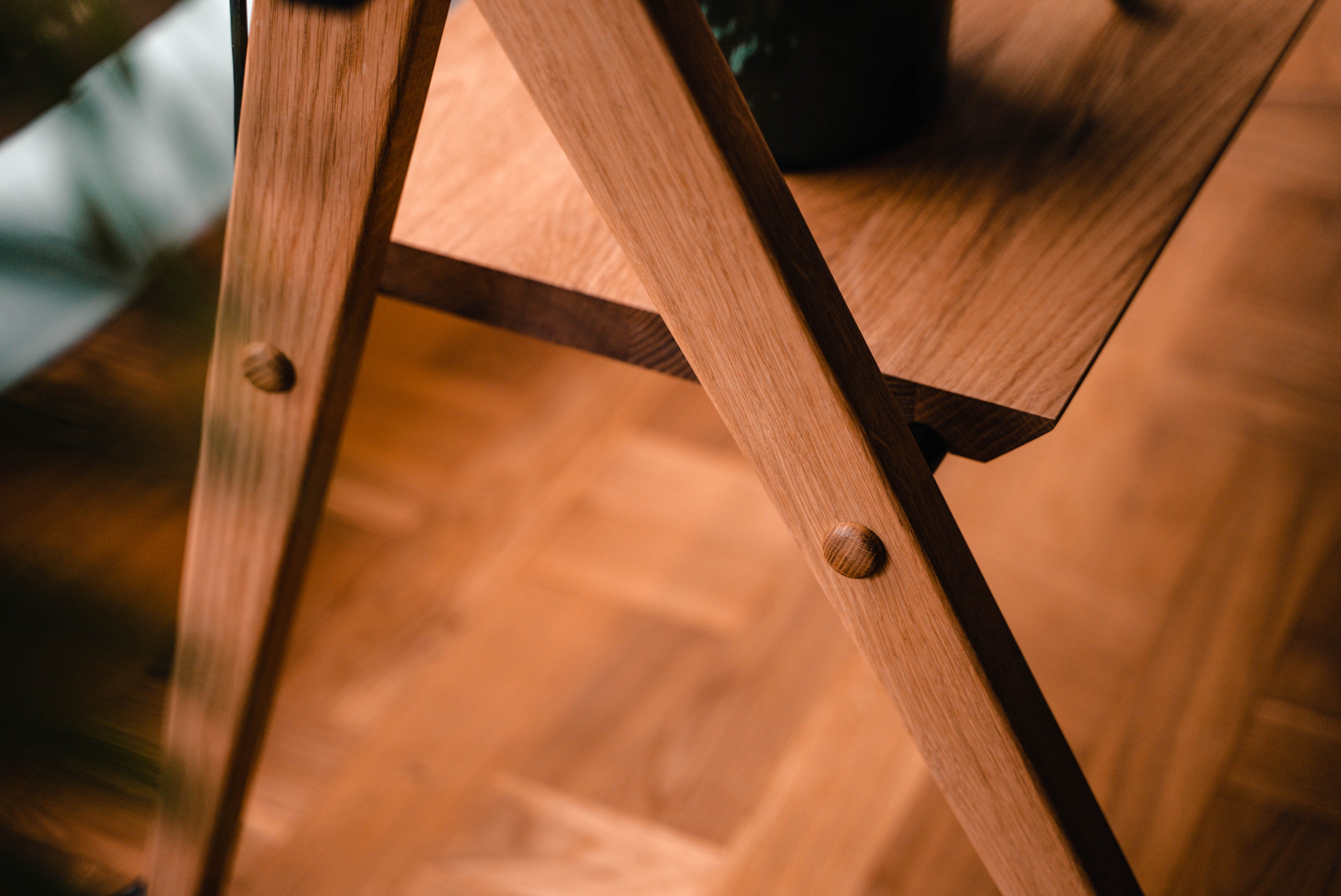 Nærbillede af tv-stander