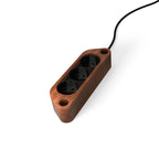 Stikdåse til TV stander i valnød