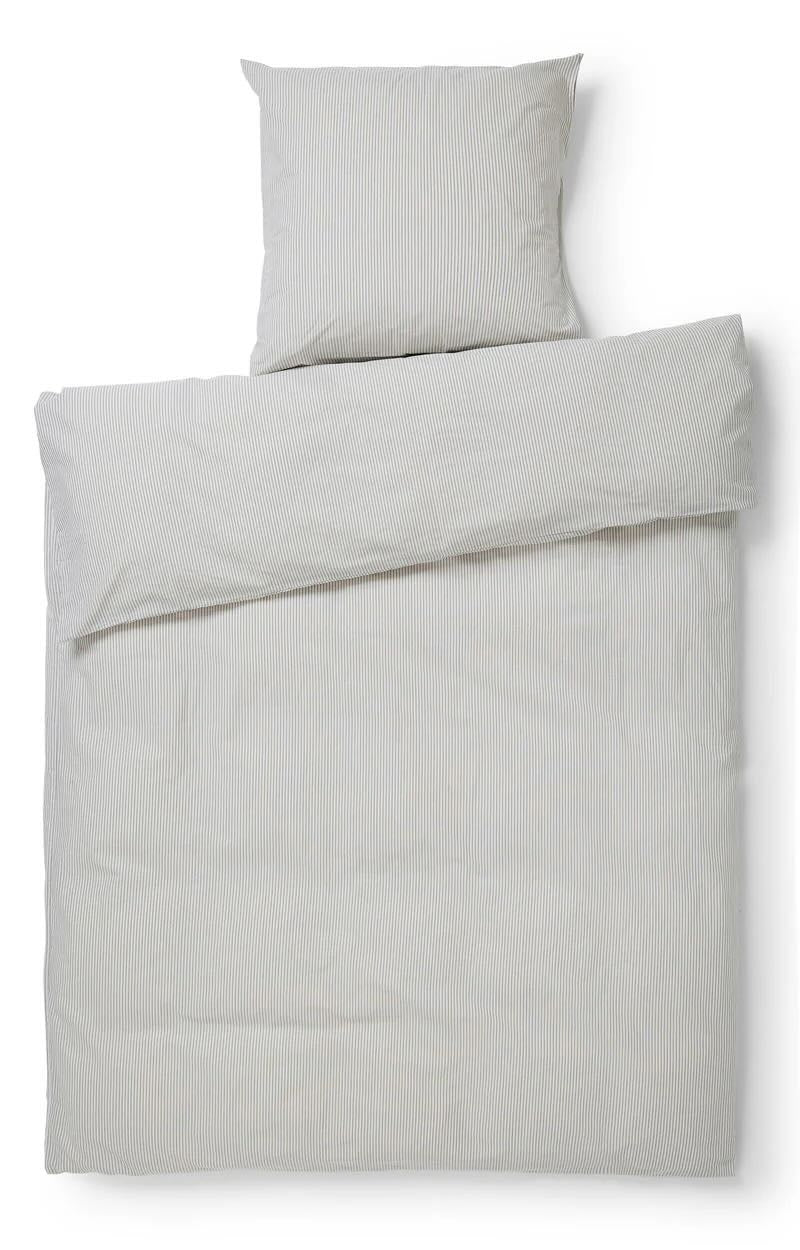 Sengetøj med hovedpude i grå