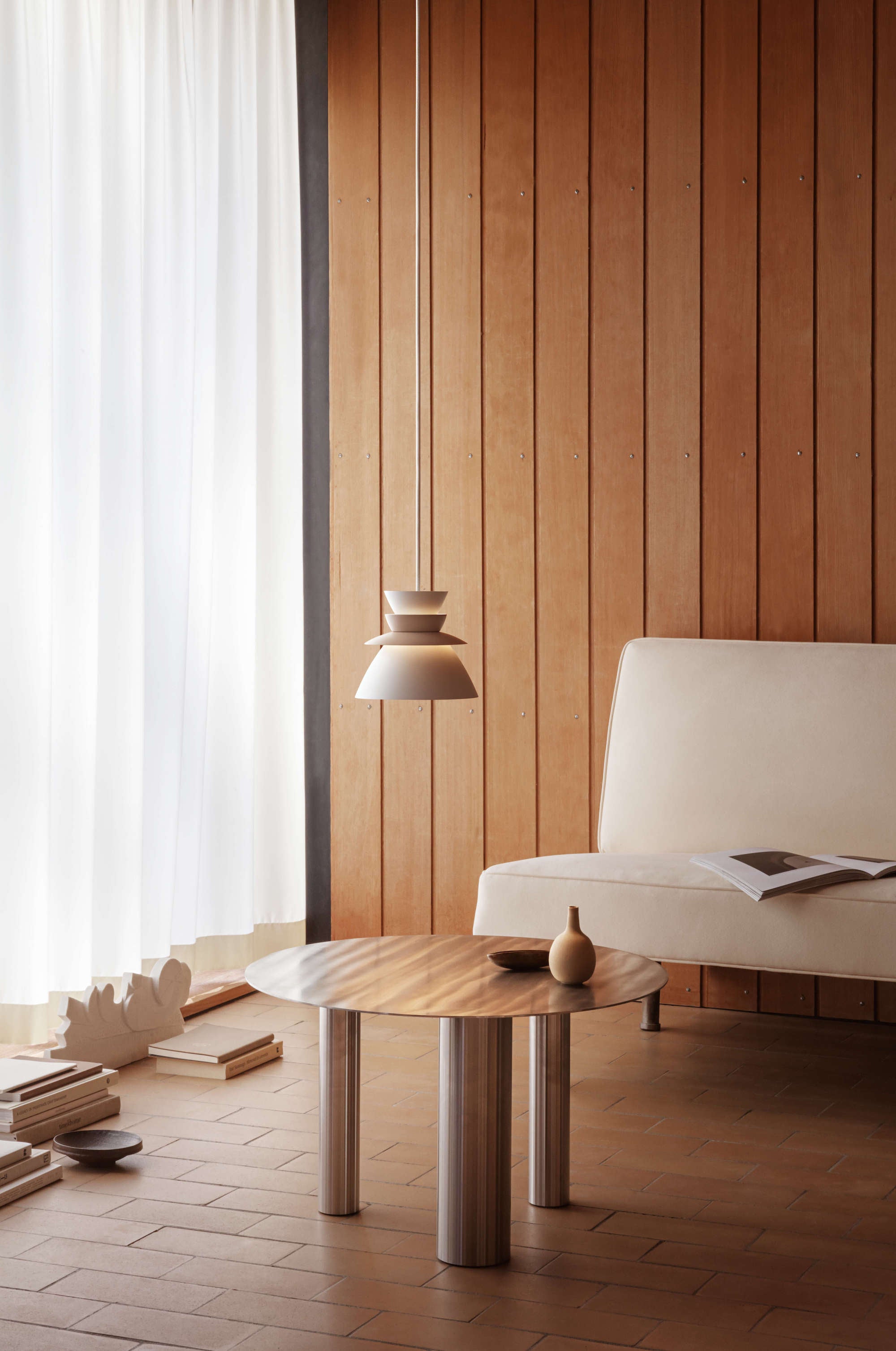 Sundowner lampe i messing - Lyfa (Udstillingsmodel)