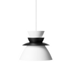 LYFA sundowner pendel hvid og sort