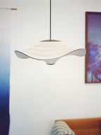 Loftlampe i hvid og blå