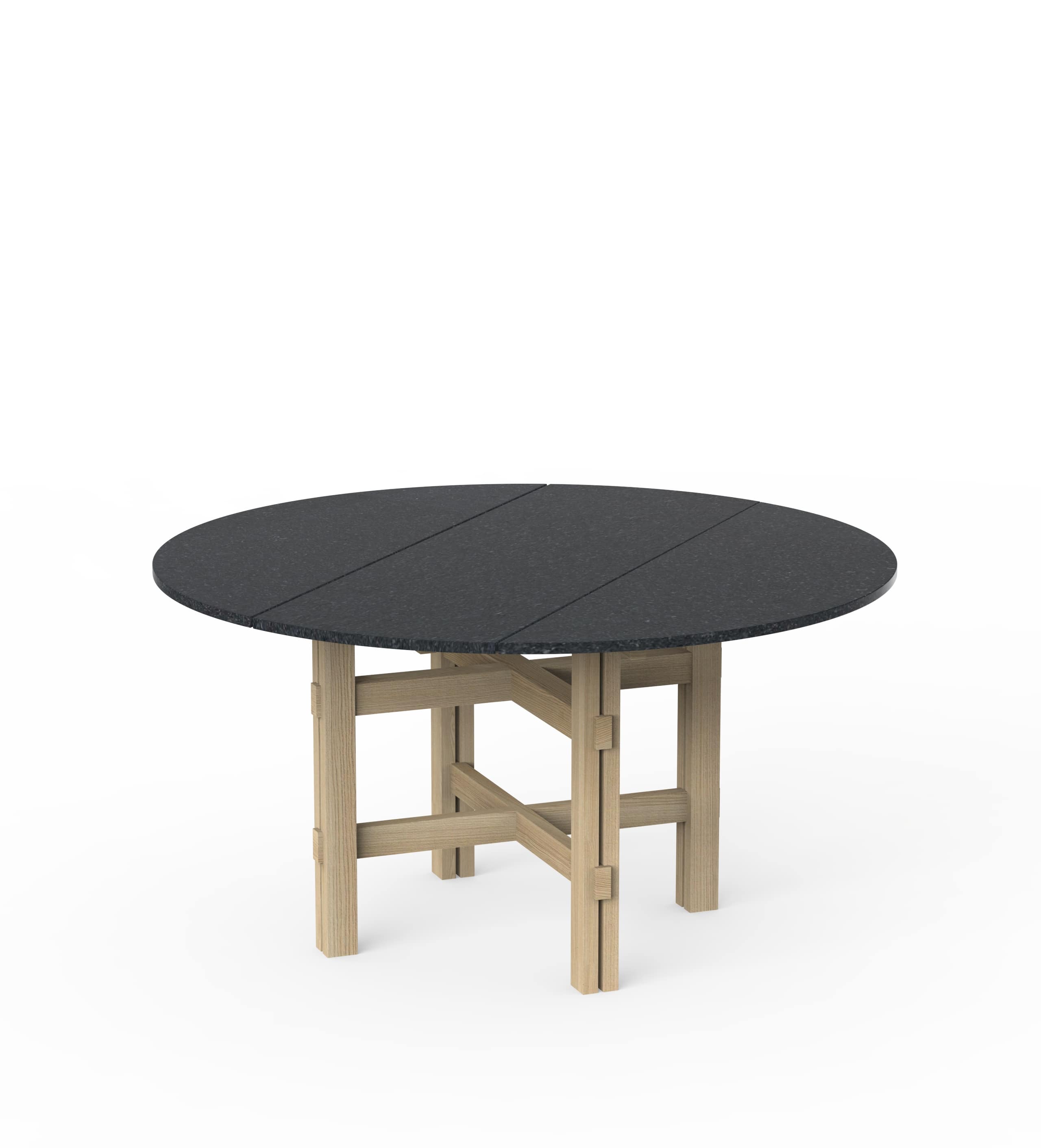 Rundt spisebord i natursten Ø159 - Don't Waste Tomorrow