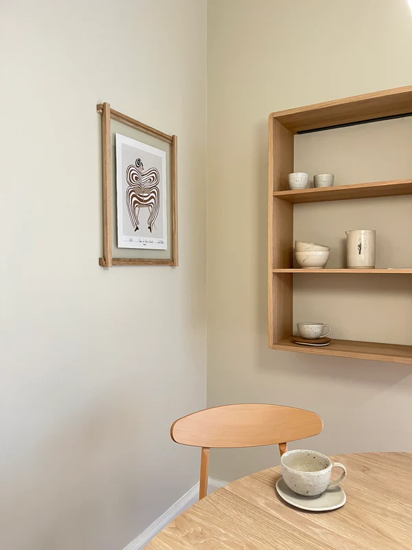 Noeje kunstplakat i verkramme