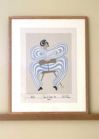 Unikt kunsttryk med dansk designer