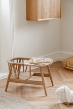 Børnestol i egetræ