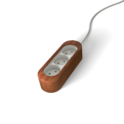 Socket walnut/white from Kristian Juul