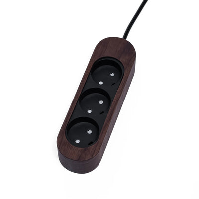Socket walnut/black from Kristian Juul