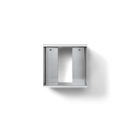 Taper Hyldekasse 34 x 35 i rustfri stål - Form & Refine