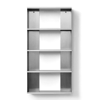 Taper reol 50 x 98 i rustfri stål - Form & Refine