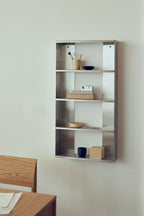 Taper reol 50 x 98 i rustfri stål - Form & Refine